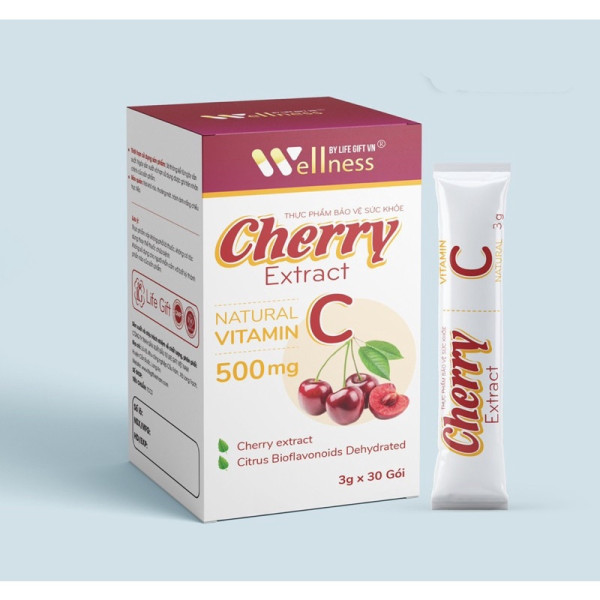 Thực phẩm bảo vệ sức khỏe Cherry Extract VitaminC