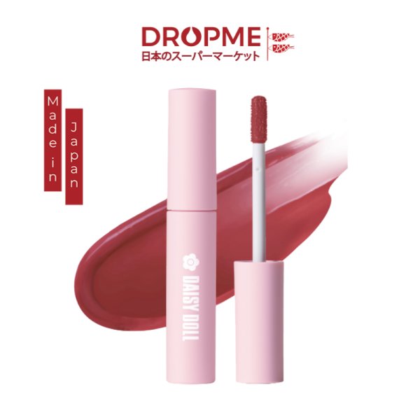 Son tint bóng Daisy Doll Watery Lip Tint Mã P-01:Sweet Mauve: Hoa cà ngọt ngào