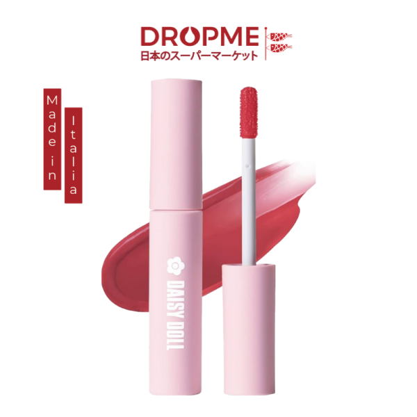 Son tint bóng Daisy Doll Watery Lip Tint Mã PK-01:Cherry Pink: Hồng anh đào.