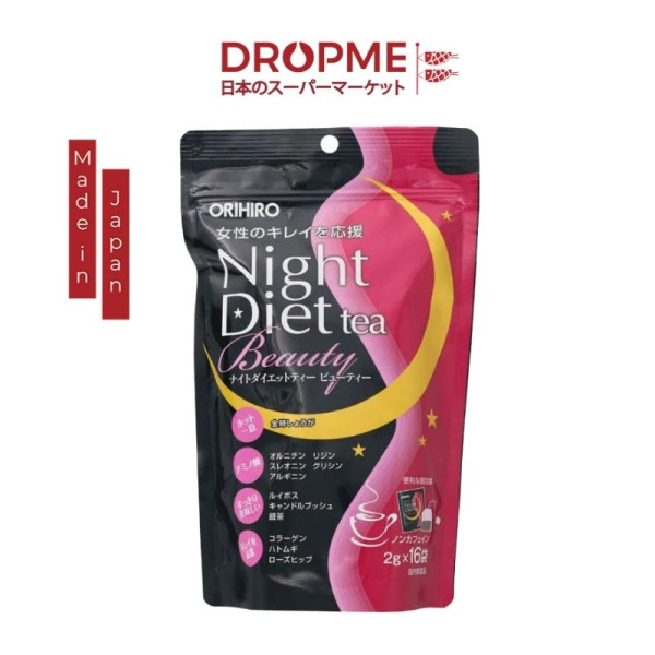 TRÀ TÚI LỌC ORIHIRO NIGHT DIET TEA BEAUTY