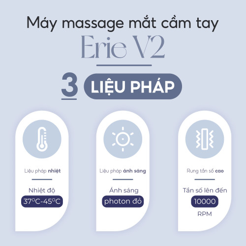  Máy Massage Mắt Cầm Tay Mini CRENOT ERIE V2