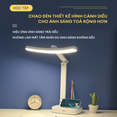 Đèn học để bàn tích điện UNIQ SOLAR E7