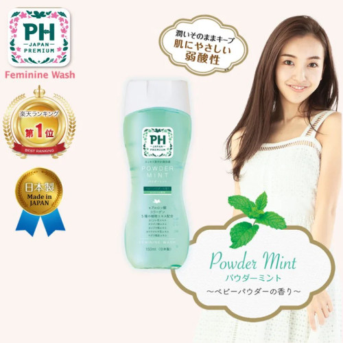 Dung dịch vệ sinh phụ nữ PH Japan Premium hương bạc hà