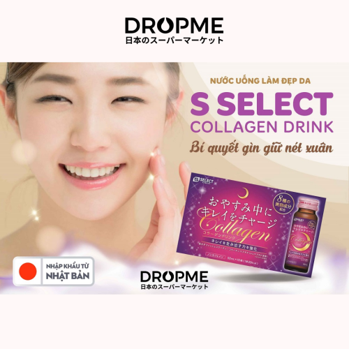 Nước uống Collagen S SELECT (hộp 10 lọ)